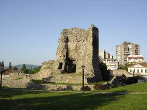 Крушевац, руины города Лазаря